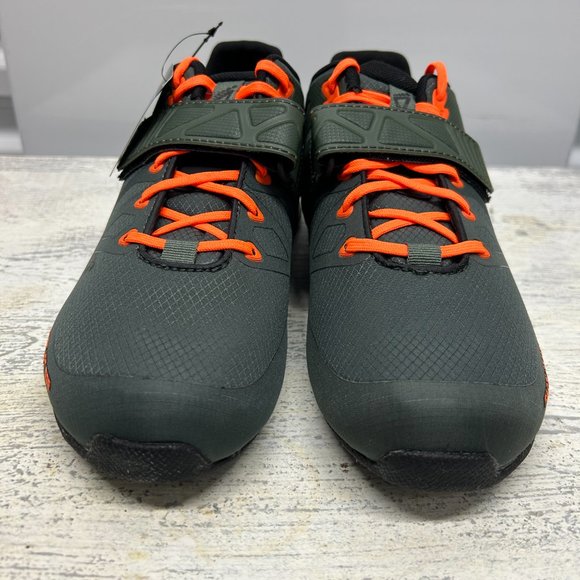 Inov-8 FASTLIFT 335 (Men): Elevate Performance in Thyme/Black/Orange - Picture 4 of 10